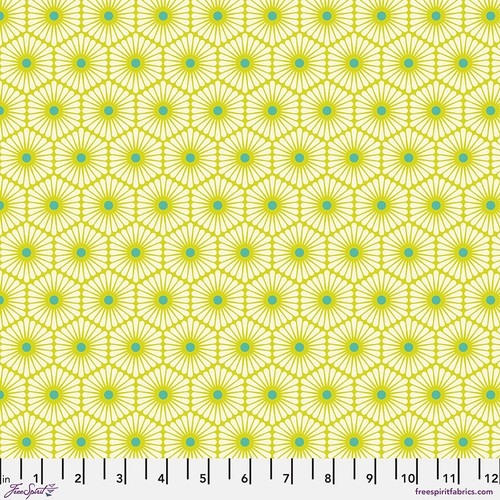 Tula Pink - Bestie - Daisy Chain - Clover